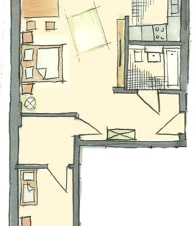 Fairschlafen | Apartment Zoo / Zentrum Apartment *